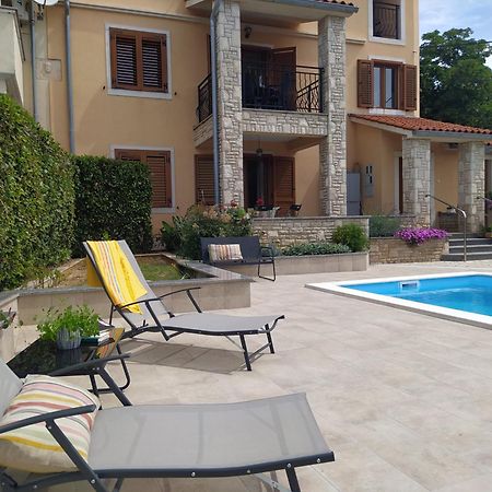Villa Krasa Sea View Apartmants With Pool Ližnjan エクステリア 写真